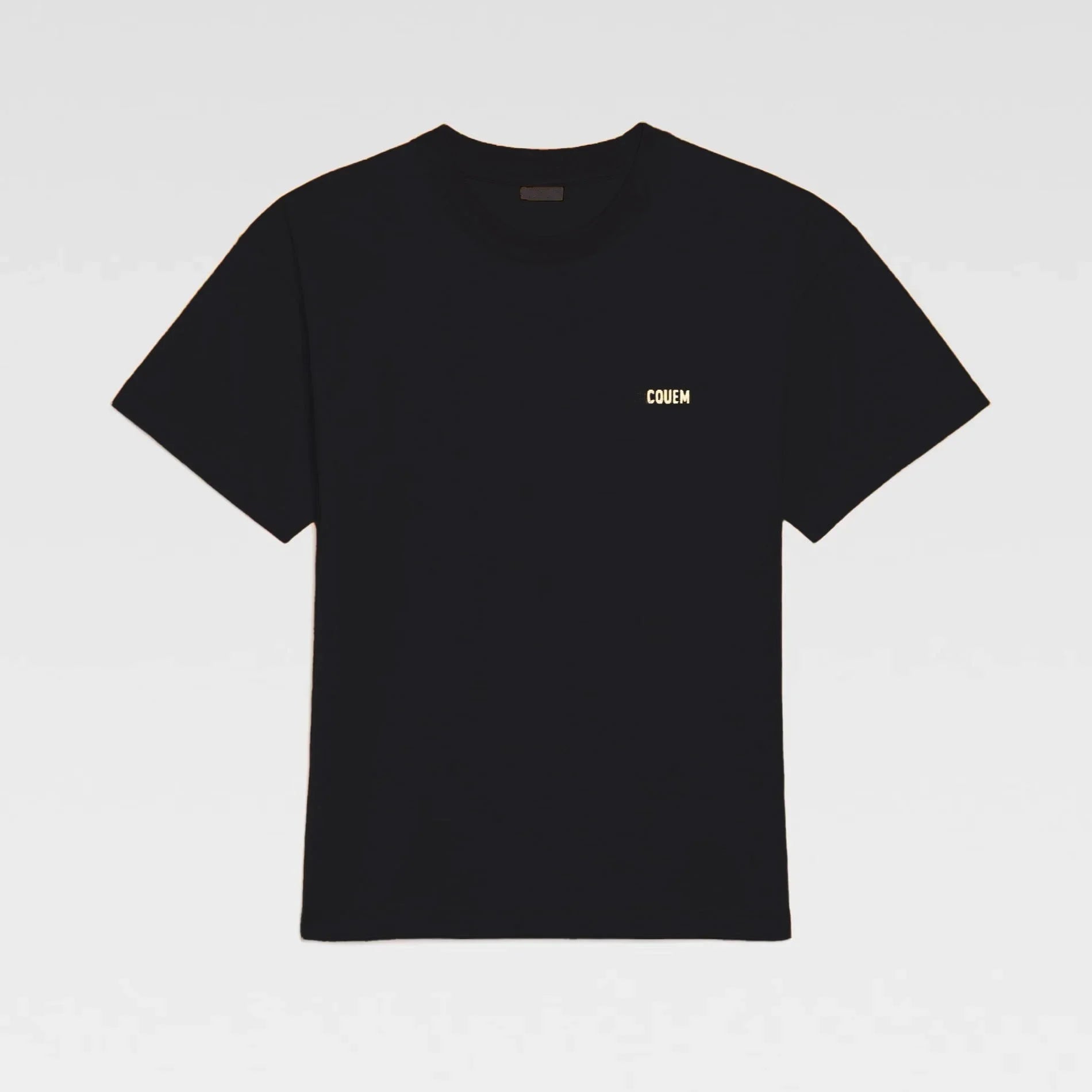 2025 Men's and Women's Casual Solid Color Versatile Loose Style Letter Printed Summer T-shirt - ATFH
