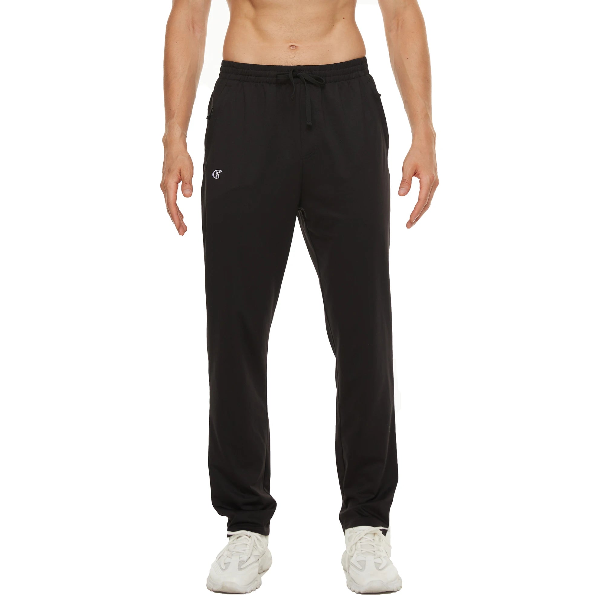 Men Sweatpants Running Sport Pants Drawstring Lightweight Solid Joggers Sport Streetwear Casual Breathable Trousers Tracksuit