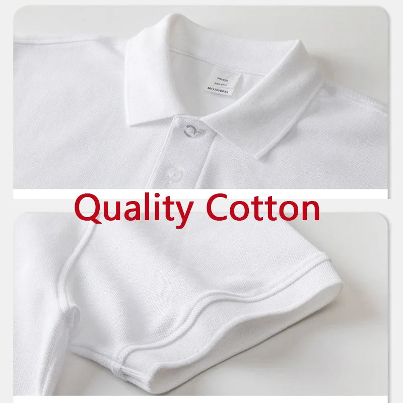 Men Women Same Polo Shirt Europe Style brand Letters Embroidery T-shirt Cotton Comfortable Short Sleeve Summer Quality Tees Top