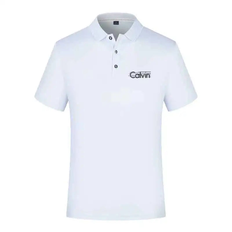 Summer Men and Women Daily Wear Business Casual Polo Shirt with Turned-Up Collar Short Sleeve Men Top Outdoor Baseball Polo Wear