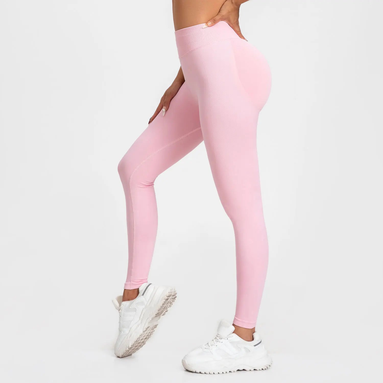 NCLAGEN Impact Leggings Woman Yoga Seamless Sports Pants Tummy Control Squat Proof Gym Fitness Workout Scrunch Butt Tights - ATFH