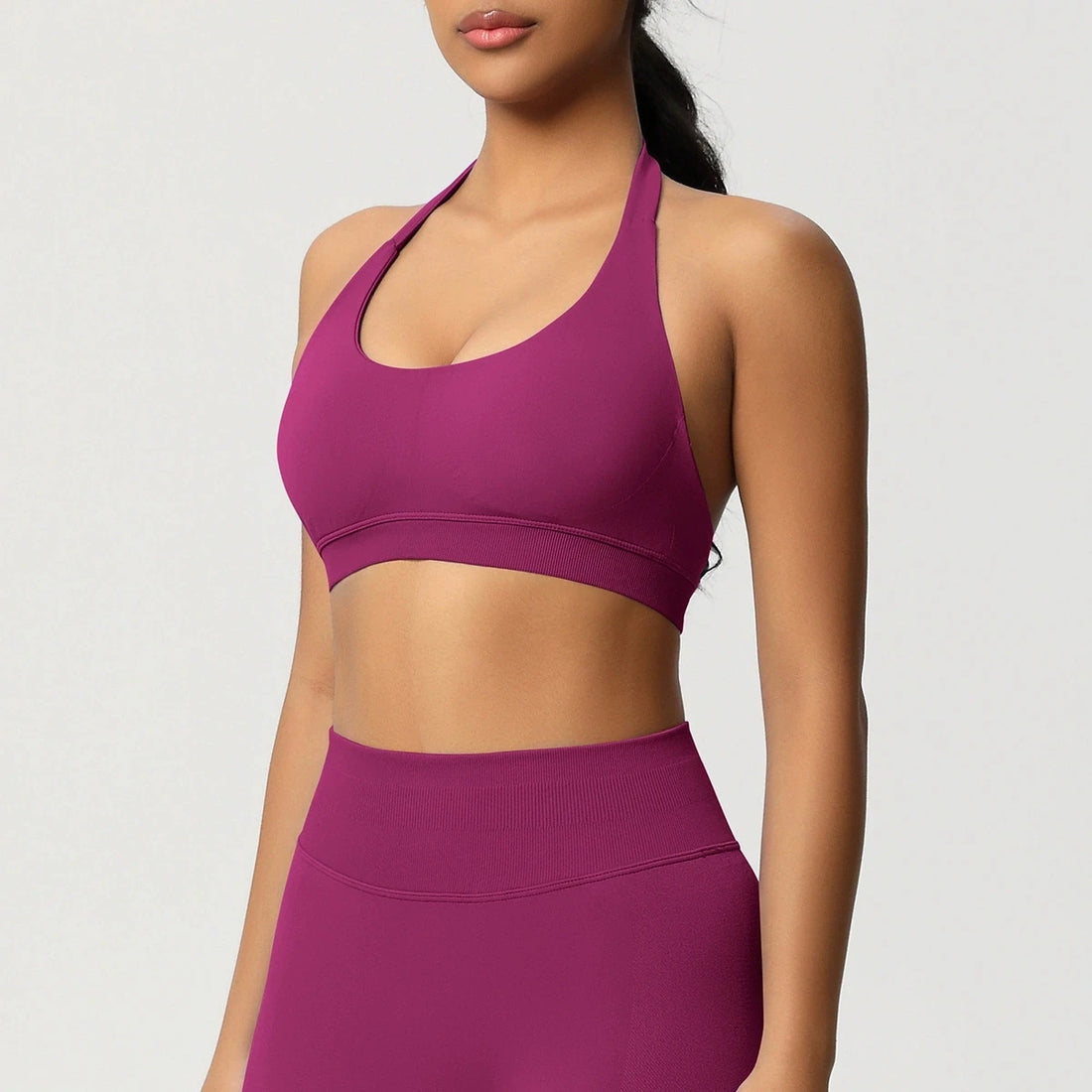 Sports Bra Seamless Workout Tops Gym Fitness Underwear Yoga Bras Sexy Athletic Sport Bra Women Backless Gym Training Crop Top - ATFH