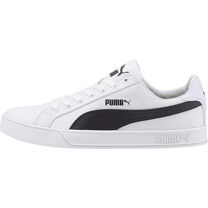 Puma genuine Smash Vulc Men's and Women's Lightweight Low-top Casual Shoes 374754-01
