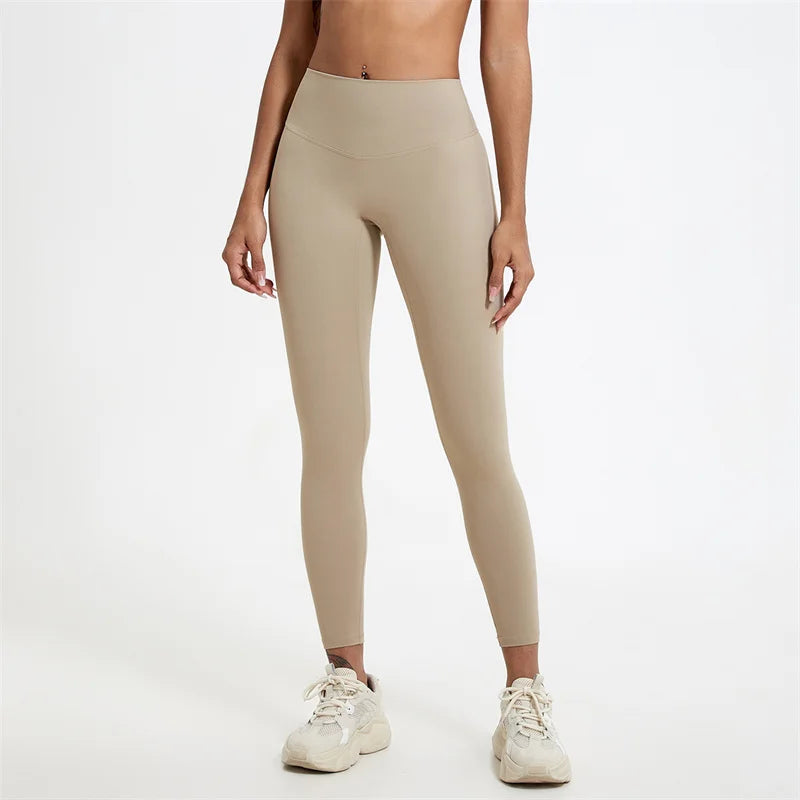 Summer Women's High Waist Sweatpants Hip Lift Tummy Tuck Gym Leggings Female Running Workout Tights Pants Women's Yoga Pants ATFH