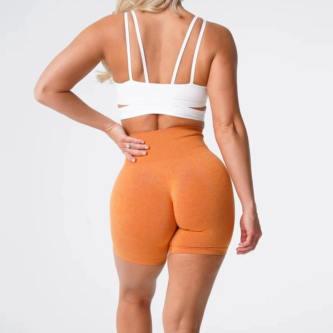 Pro Spandex Shorts Woman Fitness Elastic nv navigation Sports Running Yoga pants  tight pants cycling shark pants Tahsi Fashion House
