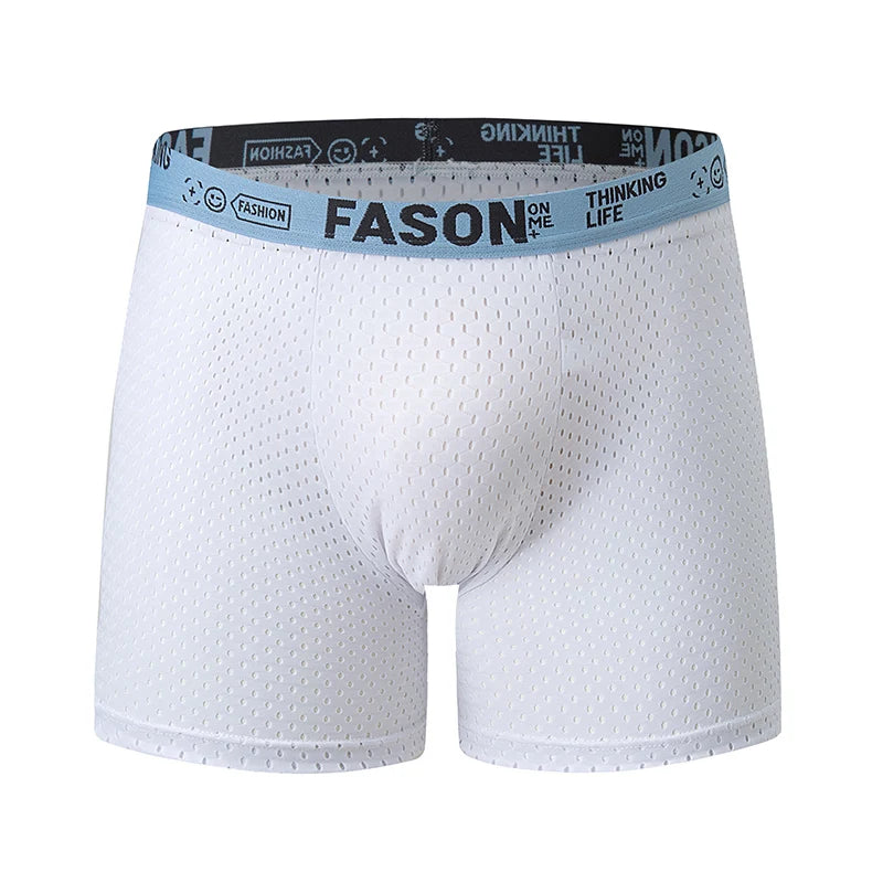 5-piece Set Of Men's Solid Color Underwear Breathable Quick Drying Fashionable Sporty Comfortable And Suitable For Teenagers