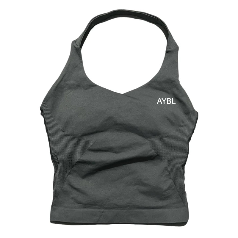 Women Sports Yoga Vest Running Gym Top Fitness Workout Shorts High Elastic Yoga Set Gym Seamless Workout Sports Bra Tahsi Fashion House