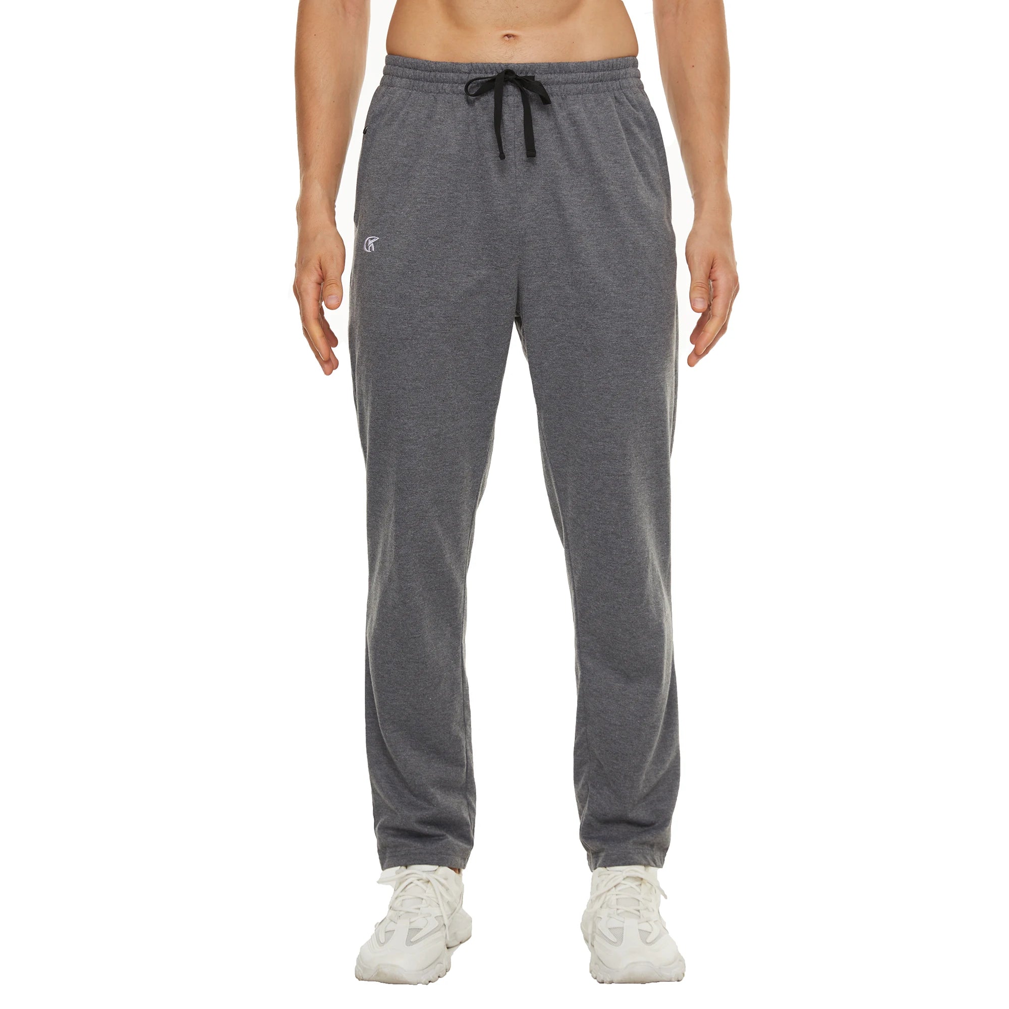 Men Sweatpants Running Sport Pants Drawstring Lightweight Solid Joggers Sport Streetwear Casual Breathable Trousers Tracksuit