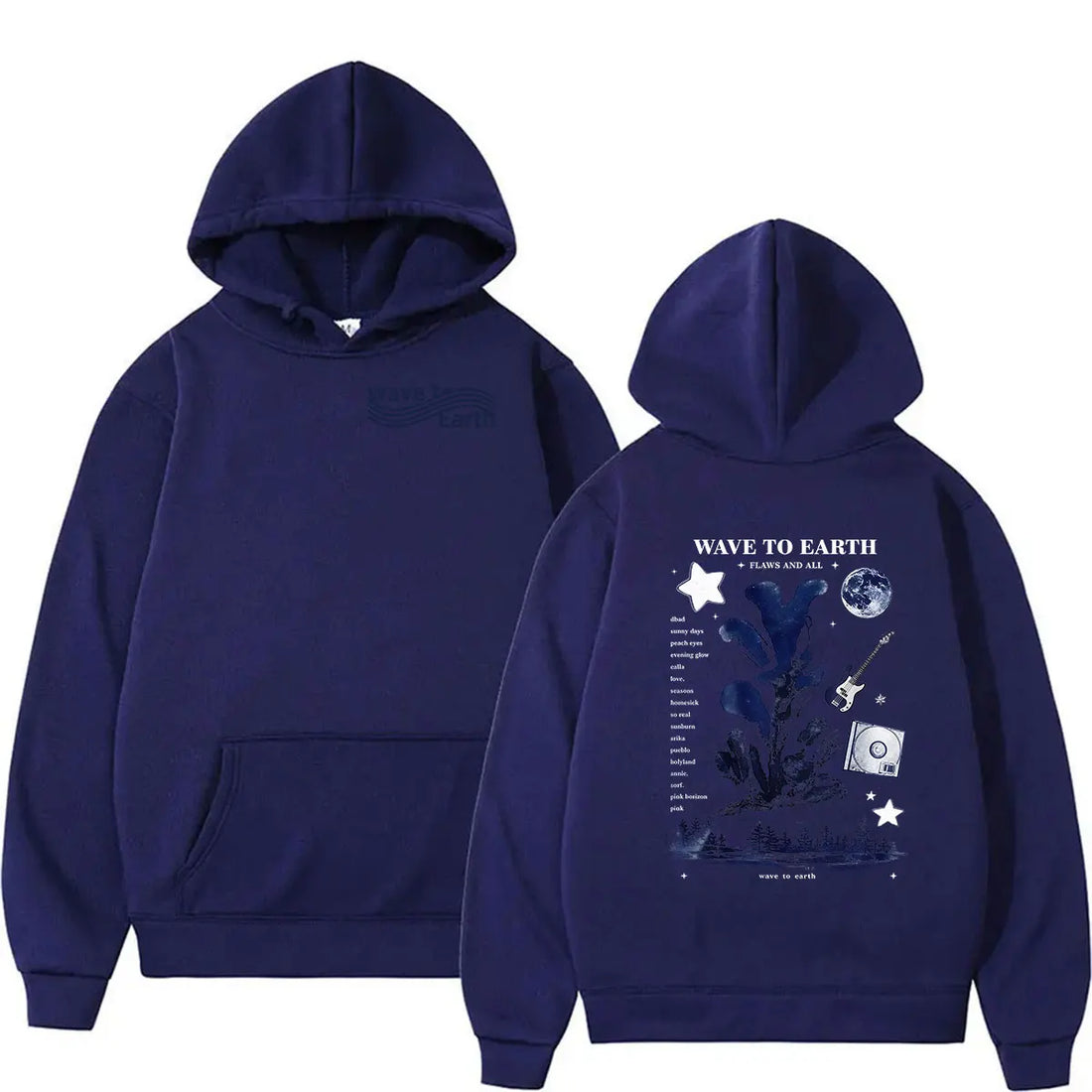 Kpop Band Wave To Earth The Pieces Tour 2026 Hoodie Men's Women Hip Hop Korean Pop Fashion Loose pullover Sweatshirt Streetwear