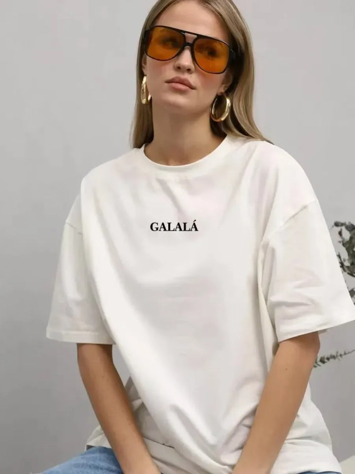 CGC 2025 New Vintage Women Graphic T-shirt 100% Cotton Summer Short Sleeve y2k Tops Casual Oversized T-shirt Female Clothing - ATFH