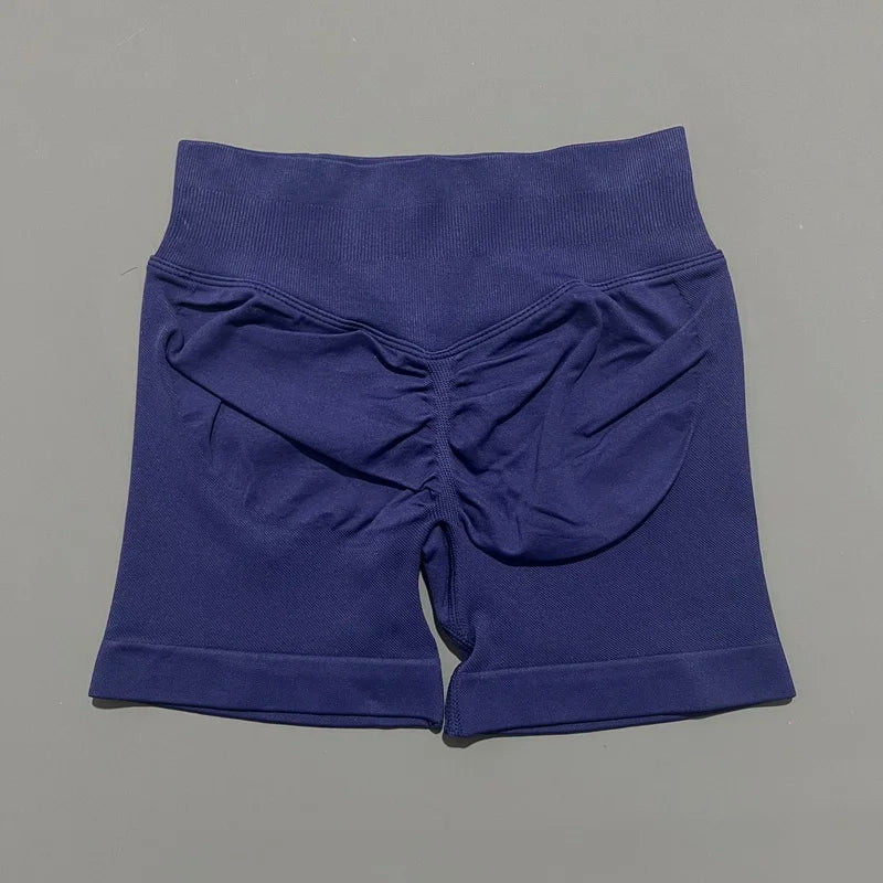 Women Gym Shorts Workout Scrunch Butt Seamless Leggings Seamless Yoga Leggings Bicycle Running Sportswear Fitness Sports Shorts Tahsi Fashion House