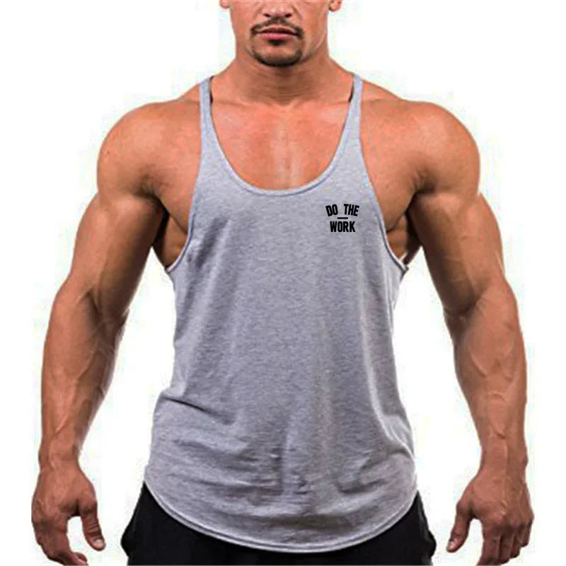Muscleguys Brand Gym Stringer Tank Tops Mens Fitness Sleeveless T Shirts Bodybuilding Tanktops Muscle Singlets Workout Clothes