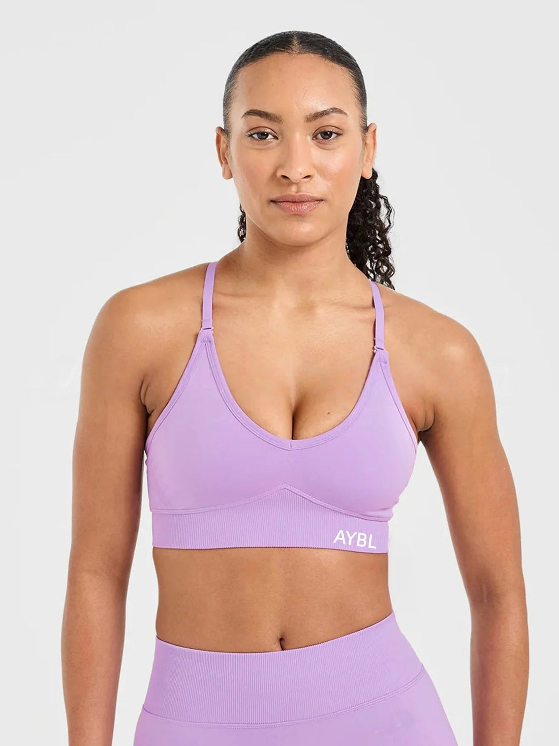 2 Pcs Impact Shorts Women Seamless Sports Yoga Pants Gym Clothes Fitness Workout Adapt Seamless Strappy Sports Bras Set Tahsi Fashion House