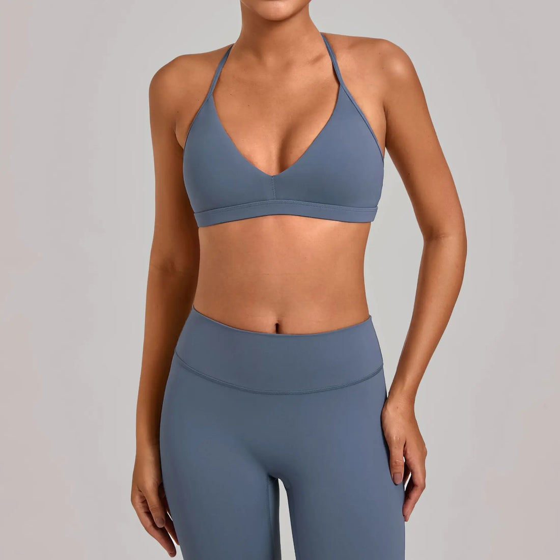 Gym Workout Fitness Top Adjustable Strap Yoga Bras Hollow Out Back Versatile Sports Bra Fitness Running Sports Bra for Women - ATFH