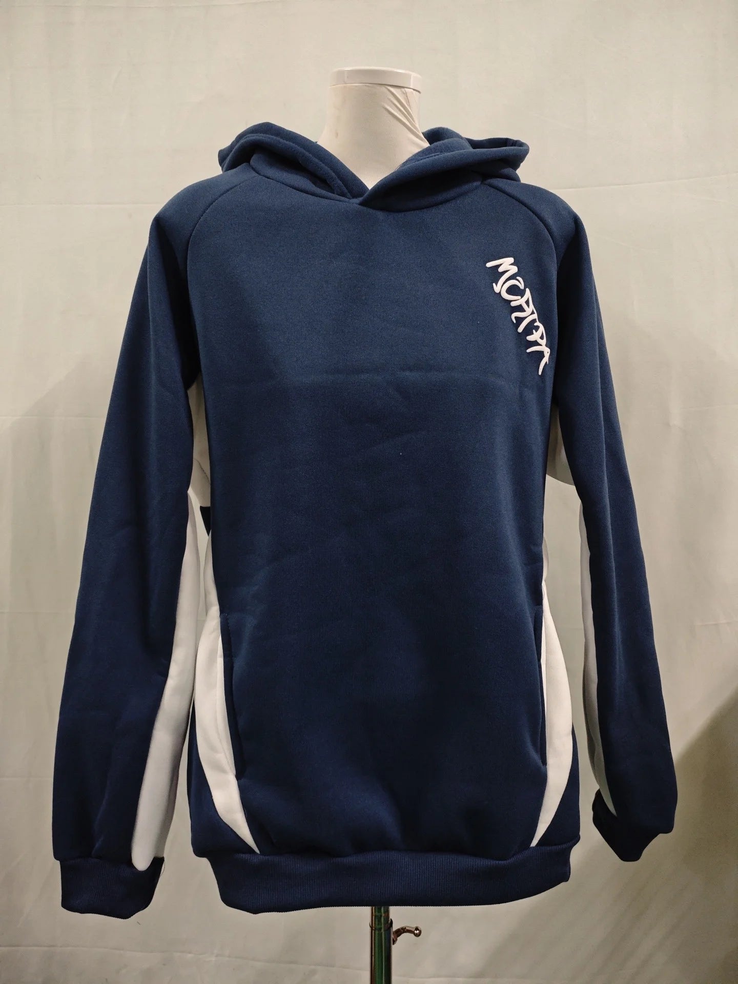 Autumn and winter new trendy men's and women's high street Japanese casual sports letter hooded sweatshirt and pants set ATFH