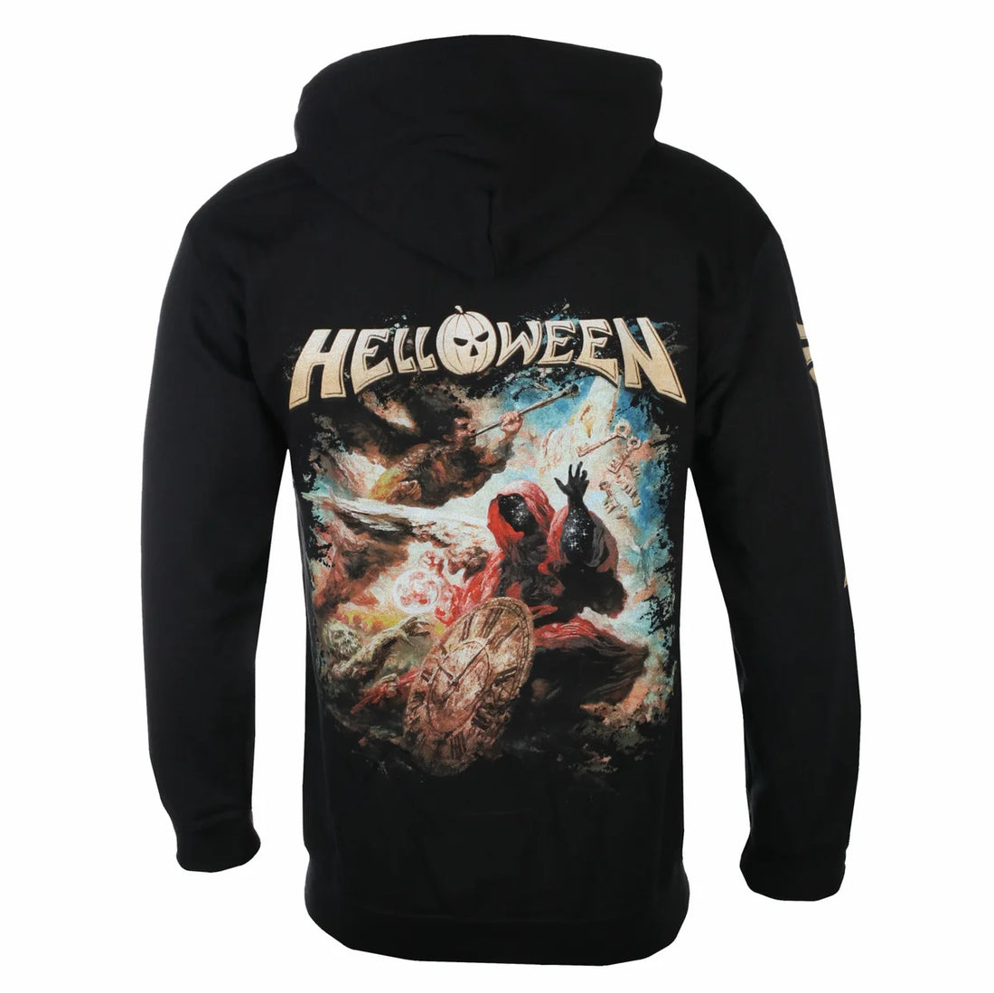 Retro HELLOWEEN Rock Band Global Tour Mercah Hoodies Men Women Streetwear Hip Hop Oversized Pullovers Loose Casual Sweatshirts - ATFH