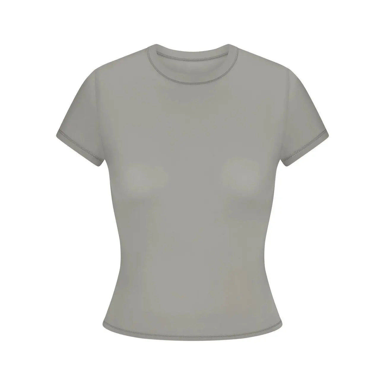 26SS COTTON JERSEY TSHIRT - Kardashian Cotton Jersey Short Sleeve T-Shirt - ATFH