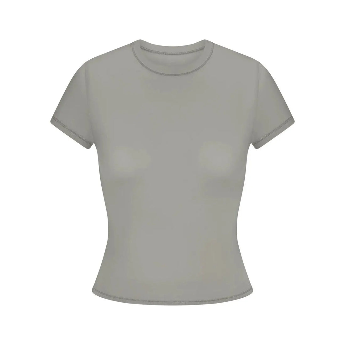 26SS COTTON JERSEY TSHIRT - Kardashian Cotton Jersey Short Sleeve T-Shirt - ATFH