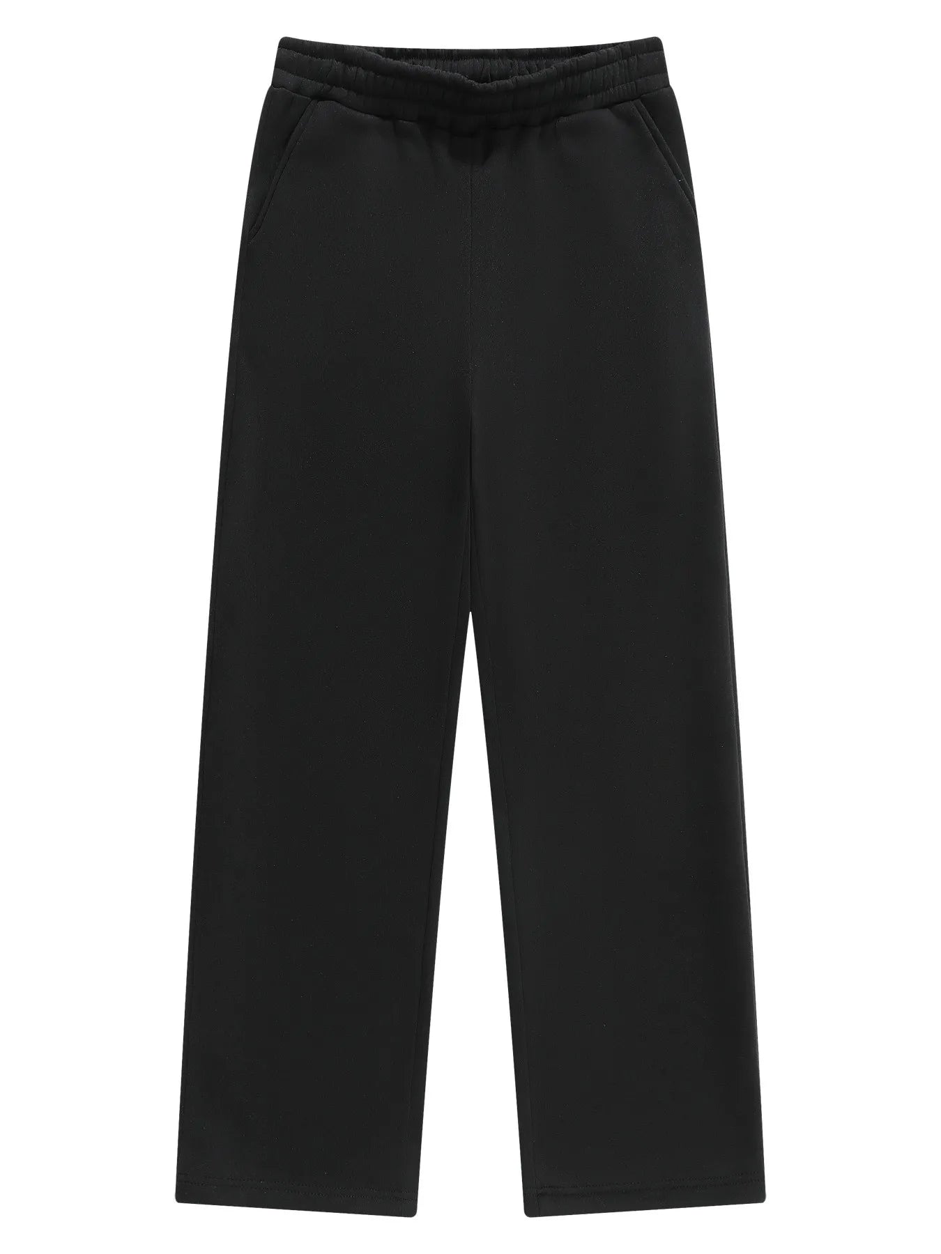 Men's solid color straight leg jogging pants, suitable for casual sports such as running, gym, and outdoor activities