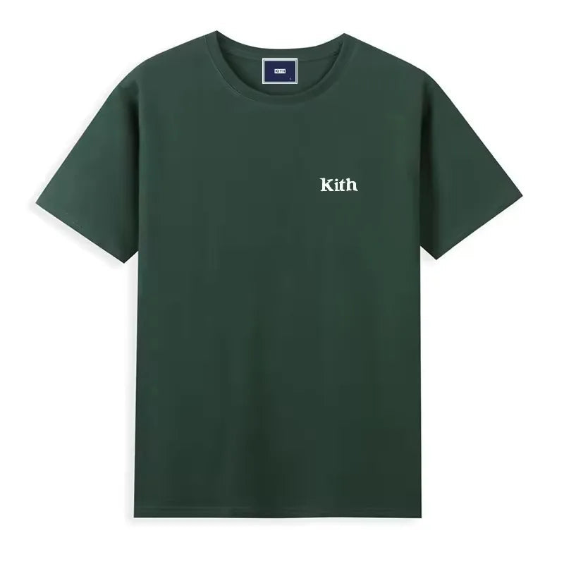 Hot sales Men Women Pure Cotton Embroidery T-Shirt Short Sleeve Tees Simple Solid Fashion Brand Exports Japan style ATFH