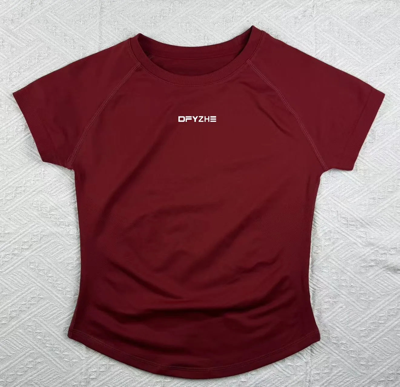 DFYZHE Impact Short Sleeve Top Women's Running Sports T-shirt Summer Short Sleeve Round Neck Elastic Yoga Fitness Top Breathable - ATFH