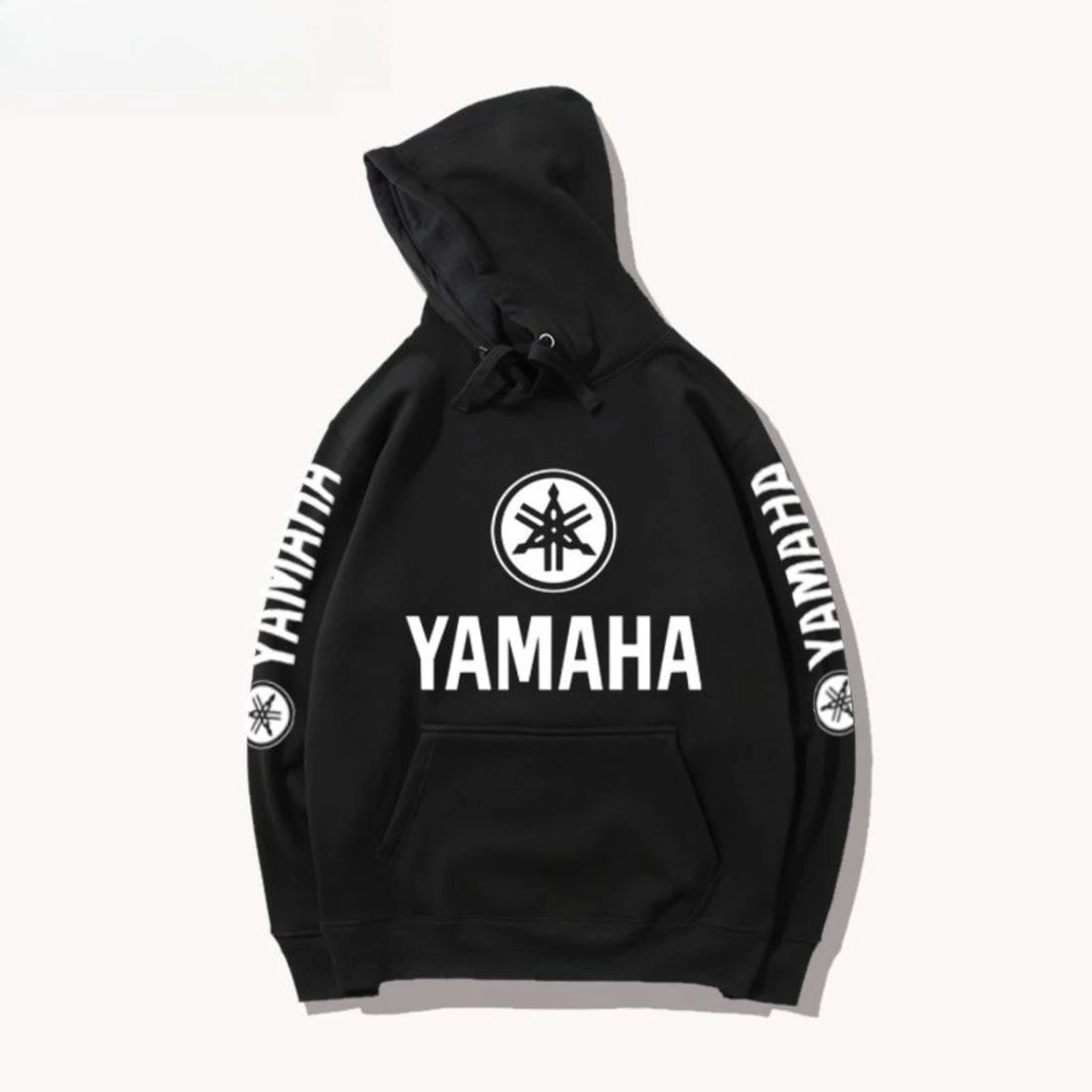 Winter Yamaha Yamaha Locomotive Long-sleeved Sweater, Men's Hooded Pullover Sweater Bottoming Shirt, Cycling Clothes Jacket - ATFH