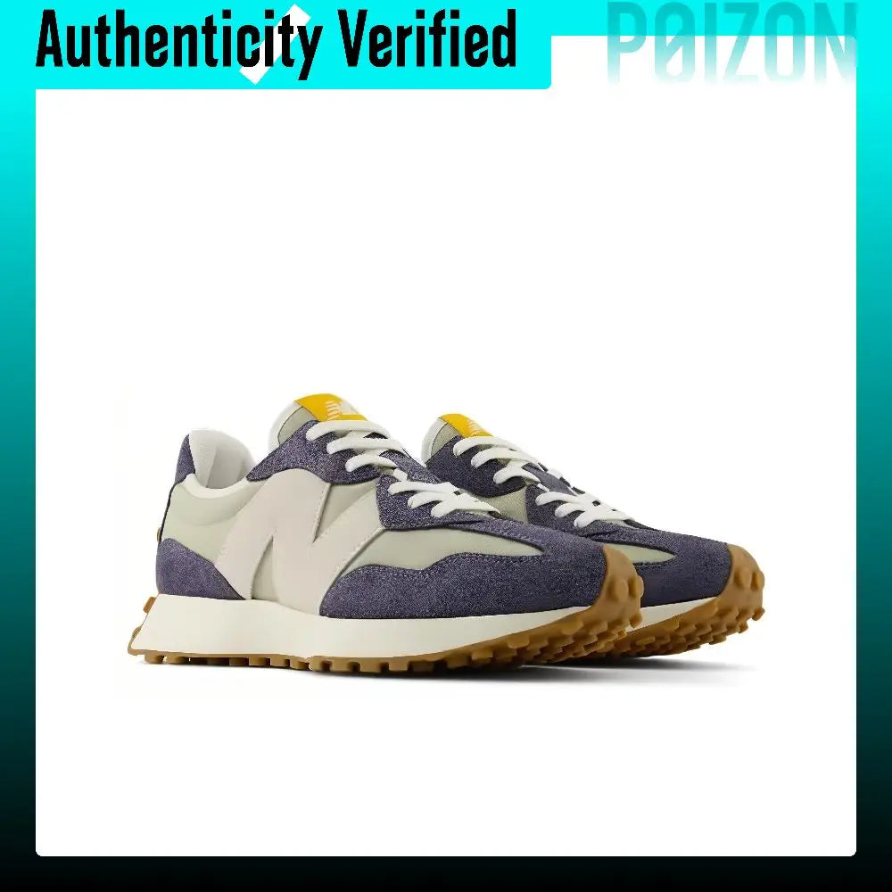 New Balance NB 327 Running Shoes Unisex Low-top Blue/Green U327SD