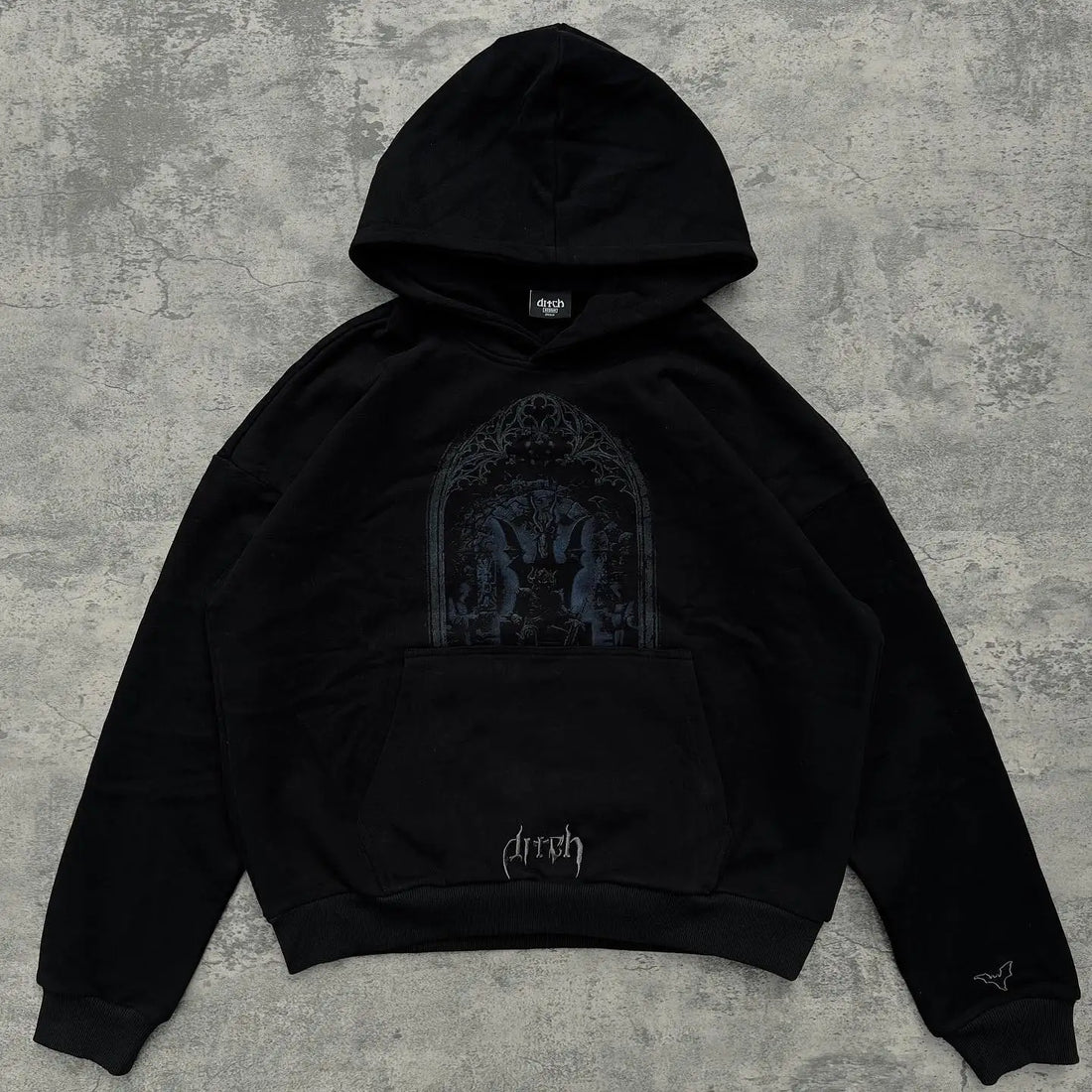Y2K Clothing Harajuku Hip Hop Graphic Printed Oversized Hoodie Gothic Casual Pullover Hoodie Mens Womens Streetwear Sweatshirt - ATFH