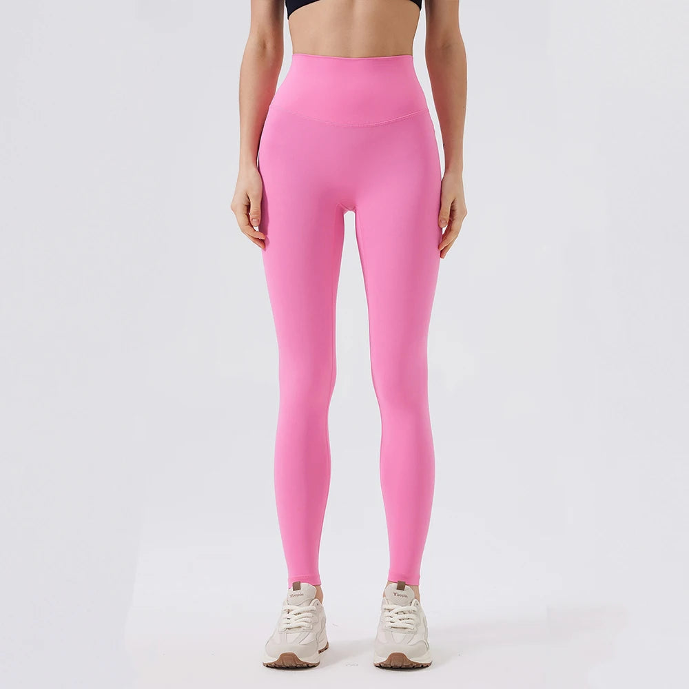 Women Back Waist Pocket High Waist Yoga Legging Women Sport Cropped Pants Butter Athletic Gym Comprehensive Training Jog - ATFH