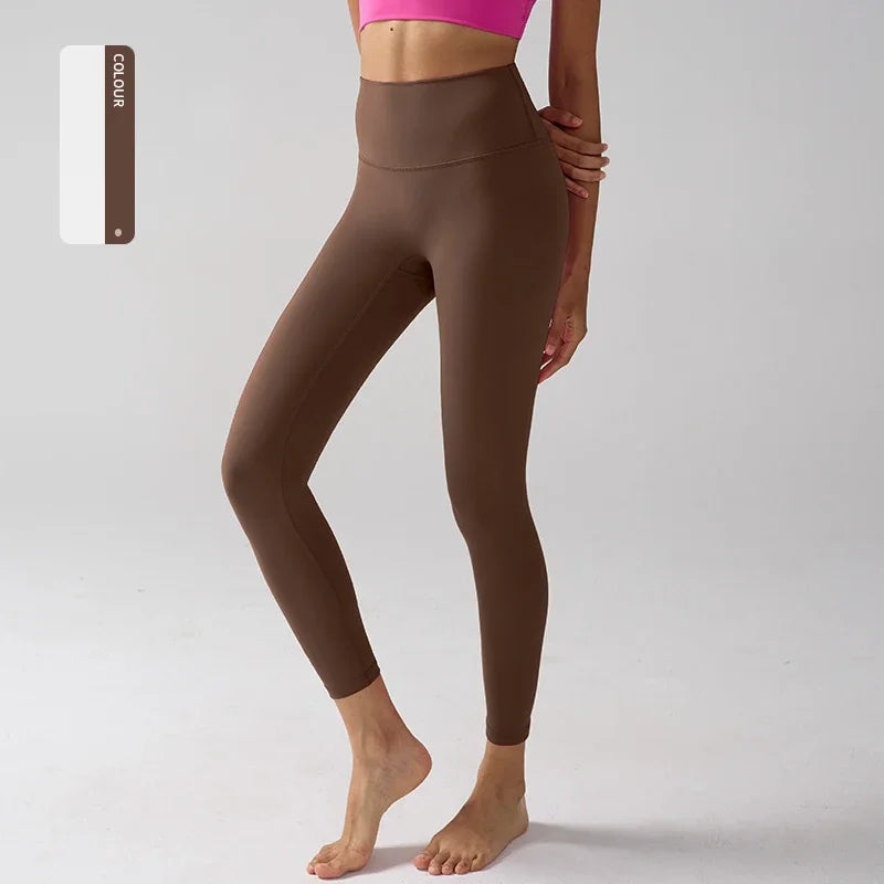 Four Seasons Sports Casual Yoga Pants Women's High-Waist Stretchy Peach Butt Sports Pants comfort Cycling Running Yoga Pants👖👏 - ATFH