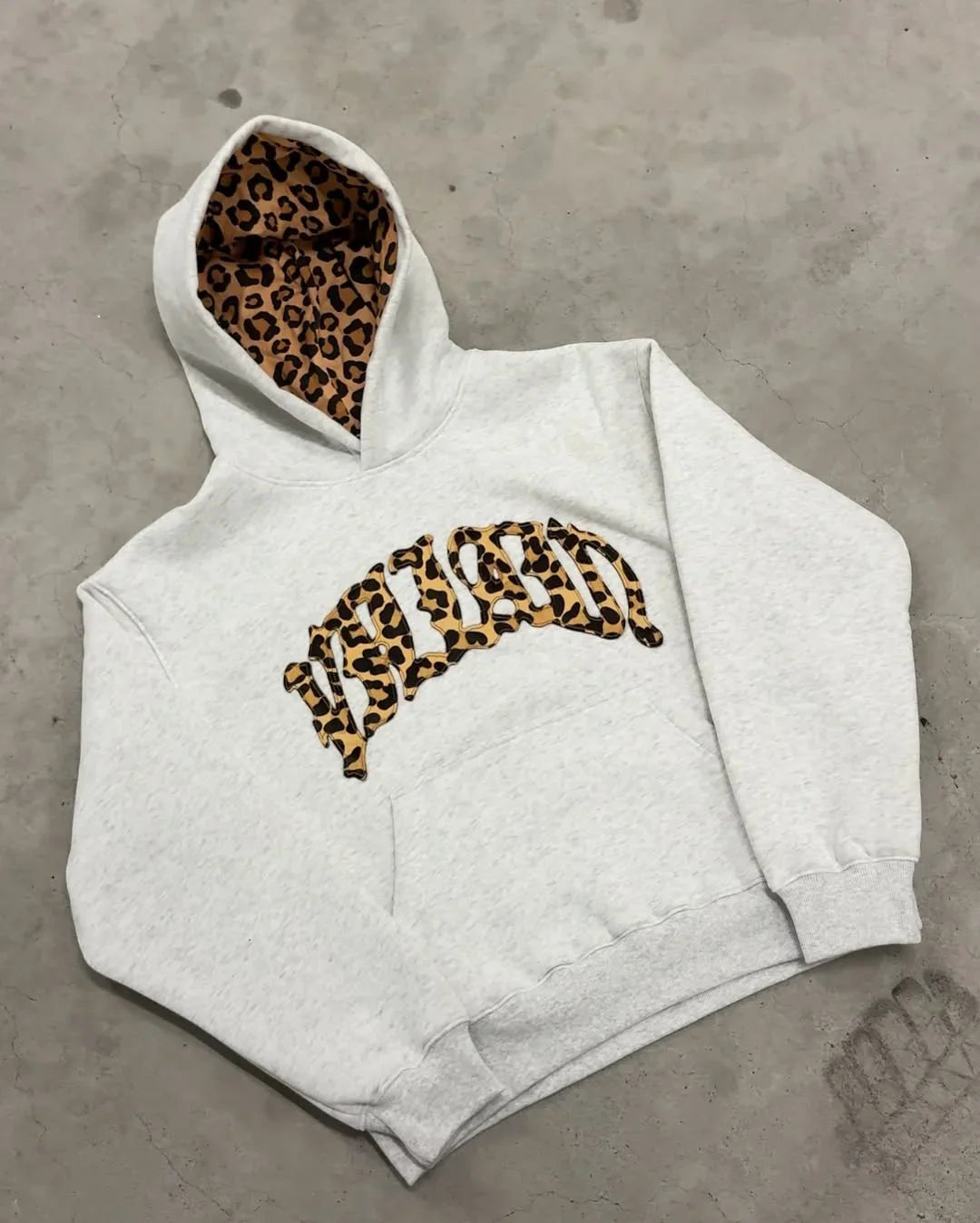 Fashion Hip Hop Retro Two Piece Sets Womens Patch Embroidery 2 Piece Sets Womens Outfits Street Outfits Loose Casual Hoodie Top - ATFH