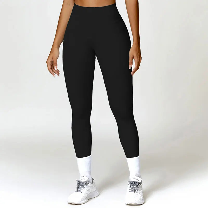 New Quick Dry Yoga Pants Women Fitness Leggings Running High Waist Slim Push Up Sport Leggings Gym Peach buttocks ATFH