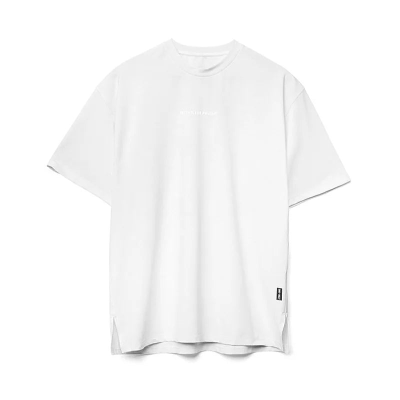 Men's Gym Polyester Quick Dry Running T Shirt Fitness Casual Shirt Training Exercise Clothes Sport Shirt Tops Lightweight ATFH