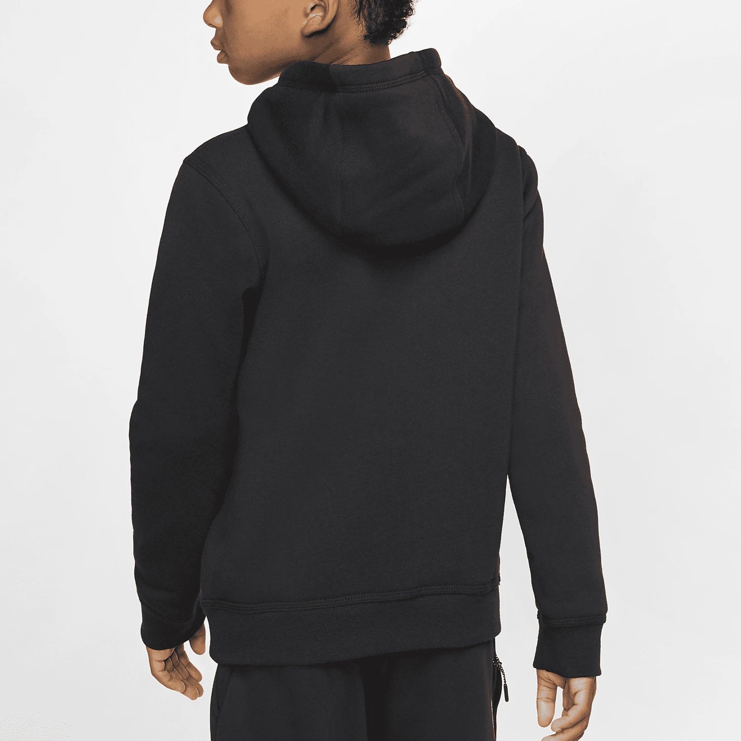 Nike genuine Sportswear Club Big Kids Hooded Loose Hoodie BV3757-011 - ATFH