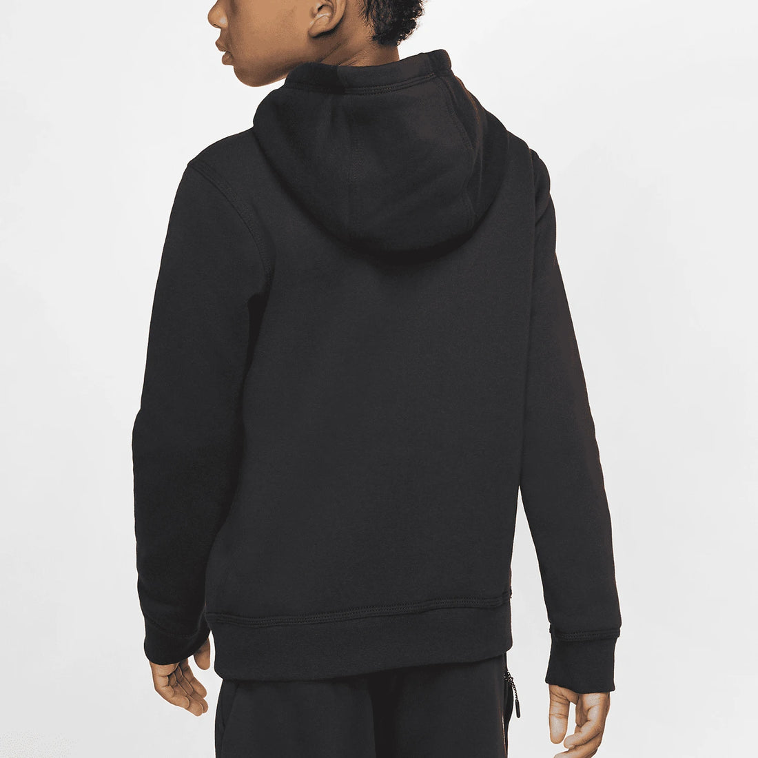 Nike genuine Sportswear Club Big Kids Hooded Loose Hoodie BV3757-011 - ATFH