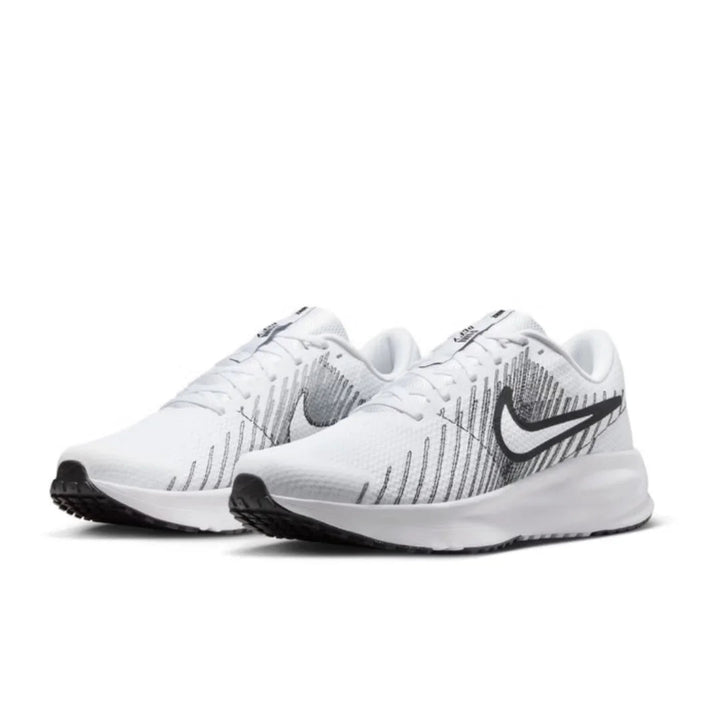 Nike's New Durable and Wear-Resistant Training Running Shoes for Men Run Defy Are Lightweight, Comfortable, and Soft-Soled Outdoor Sports Running Shoes. Black and White Color Scheme, Fashionable and Versatile Casual Sports Sh ATFH