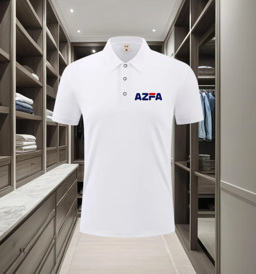 Printed men's summer classic POLO short sleeved T-shirt with casual style, comfortable and breathable fabric