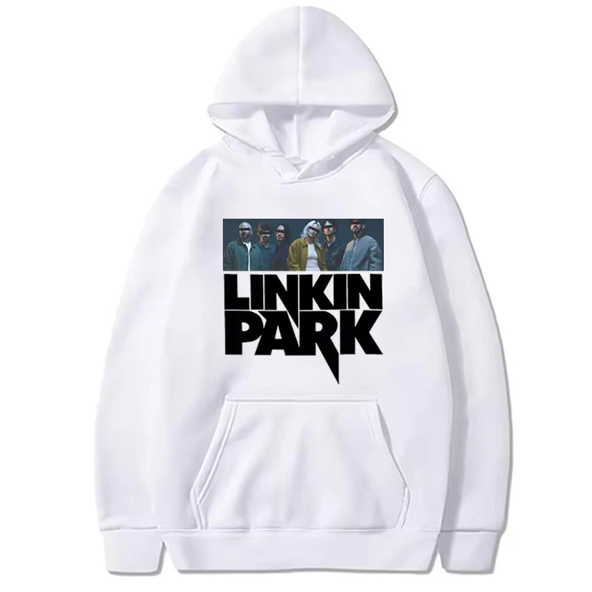 Linkin Park 2025 Tour Graphic Hoodie Spring and Autumn Unisex fashion Casual Sweatshirt Men women Fleece Long sleeve pullovers