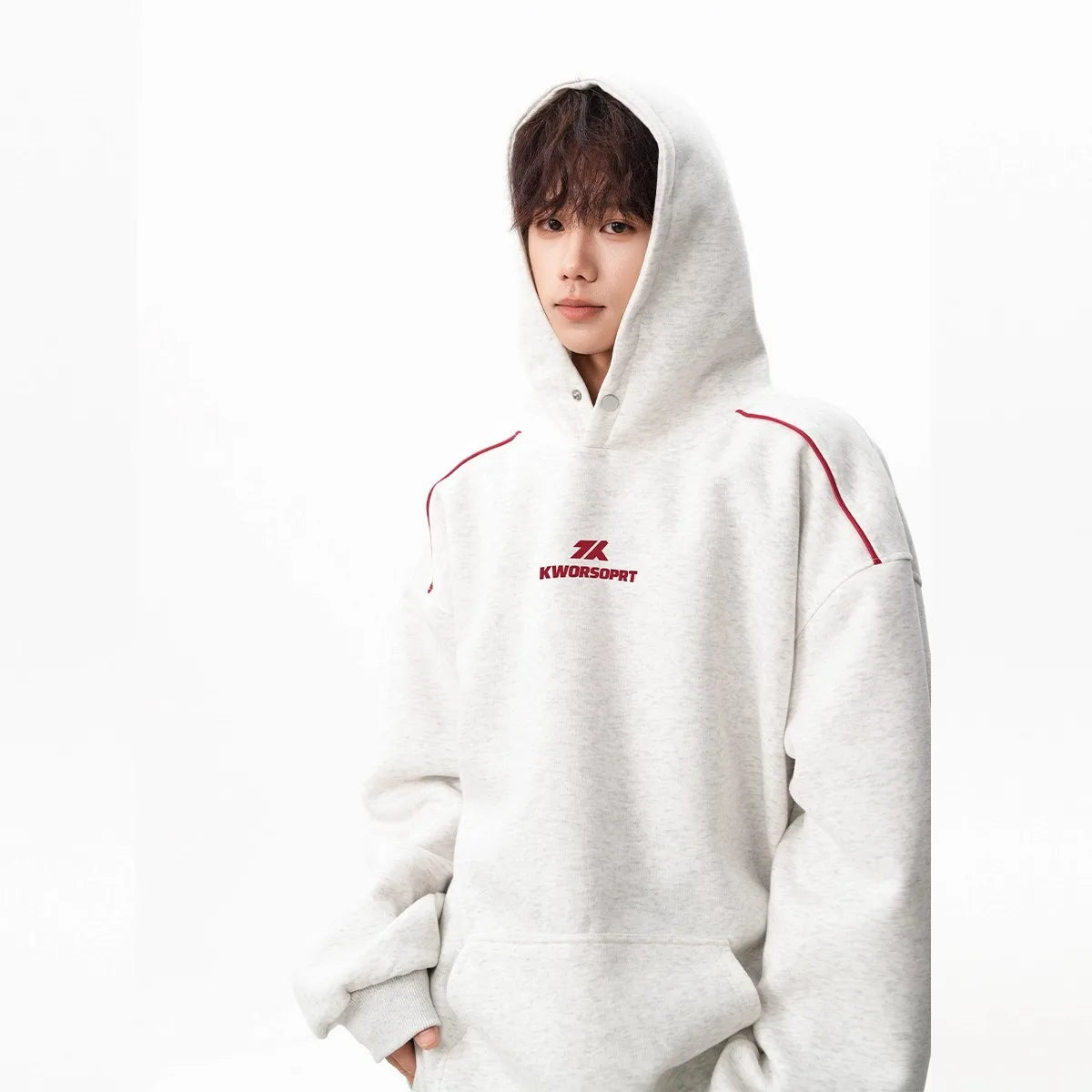 Hooded Sweater for Men and Women Autumn and Winter Trendy Brand Ruffian Handsome Loose Casual Coat Tide - ATFH