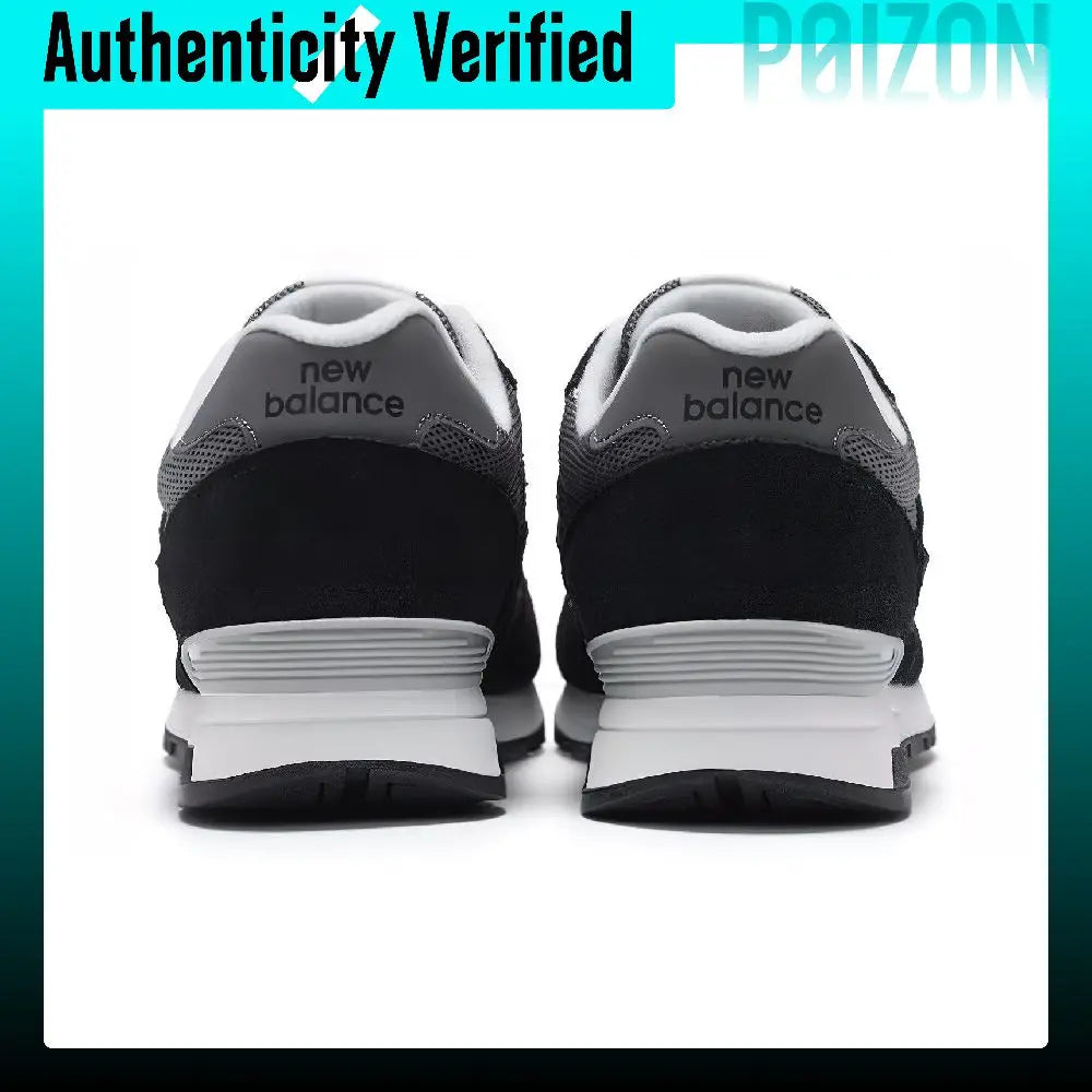 New Balance NB 565 Comfortable Breathable Low top Casual Running Shoes Unisex Gray Black ML565CBK