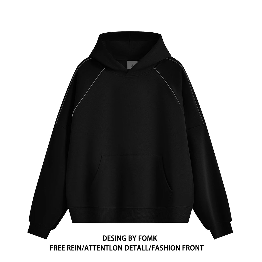 Men‘s Hoodie Long Sleeve Pullover Fashion Clothing Casual Solid Color Male Spring Autumn Hooded Solid Color Streetwear Q20 - ATFH