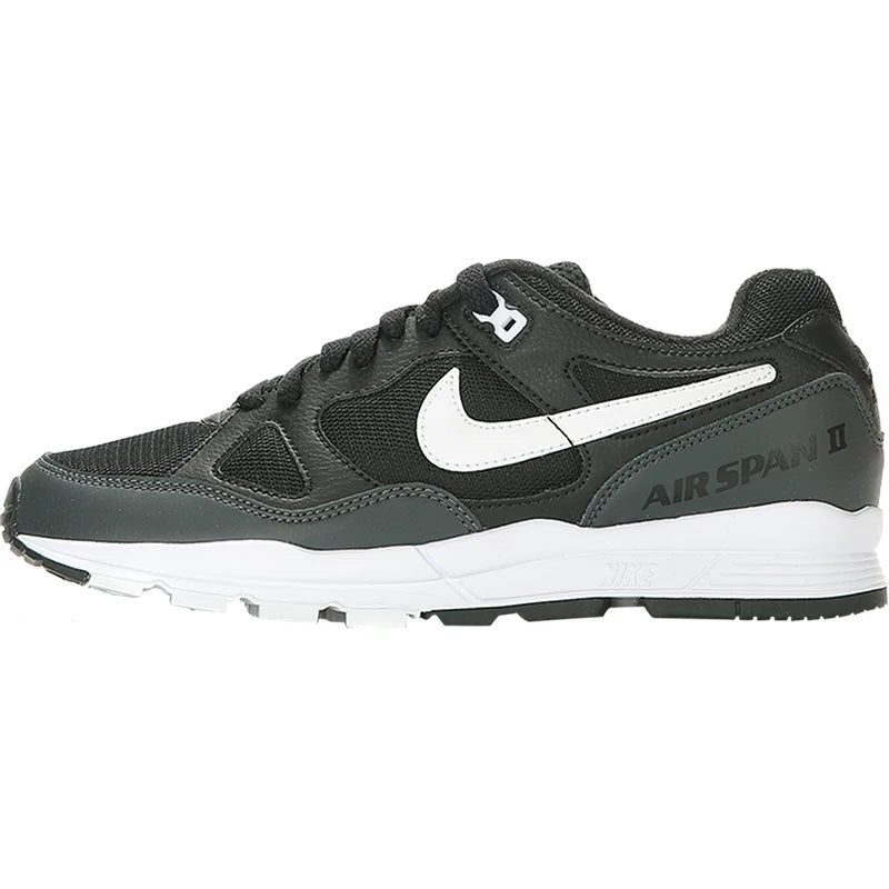 Nike Official Genuine Air Span II Men's Cushioned Wear-Resistant Low-Top Running Shoes AH8047-008 ATFH