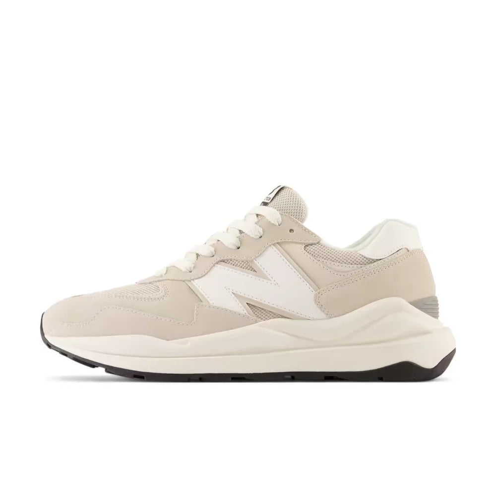 New Balance NB5740 Versatile, Shock-Absorbing, Durable Low-Top Casual Sneakers for Men and Women, Beige-Brown M5740VPD