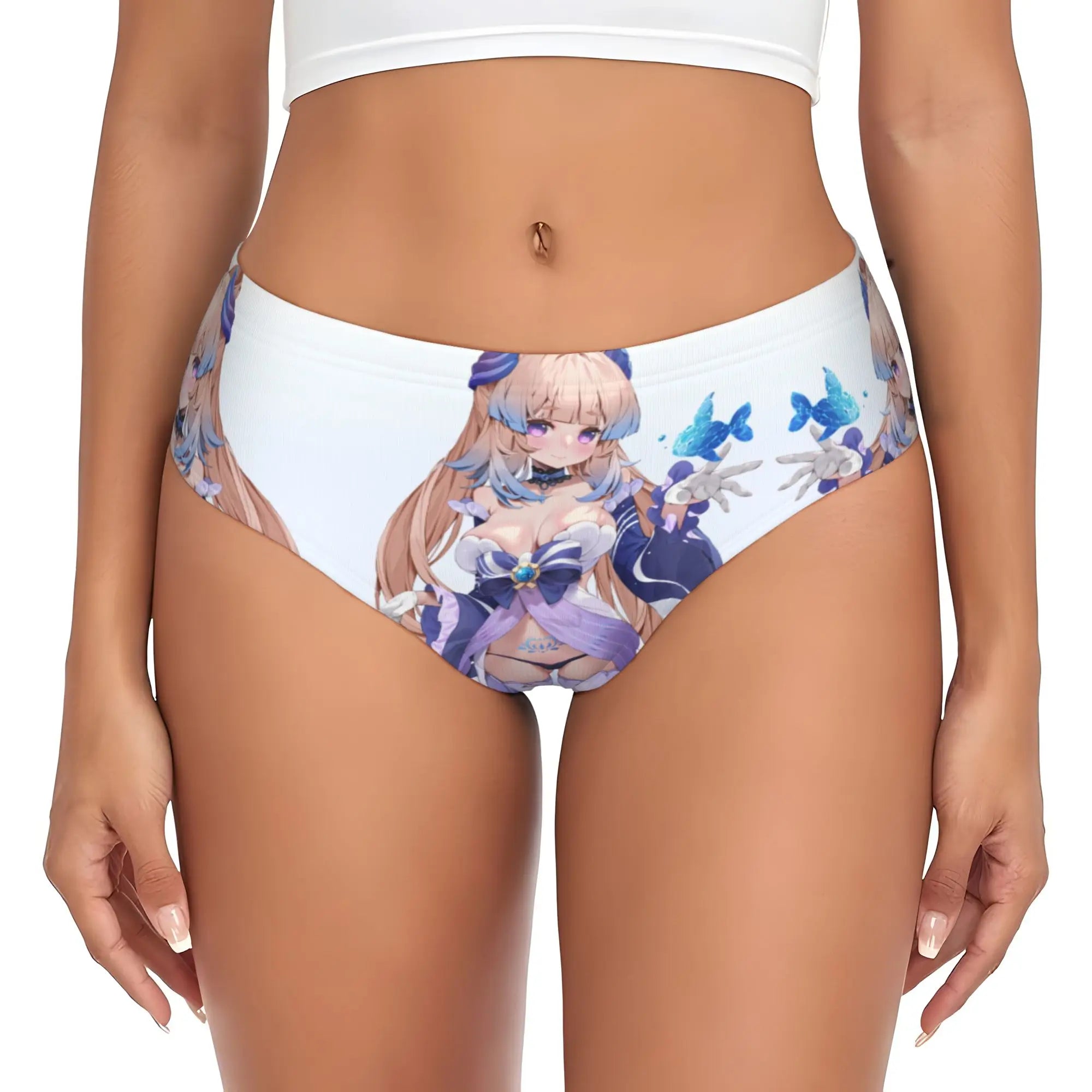 Game Japan Anime Tenkafuma  Brief Panties Women Comfort Stretch Comic  Underwear