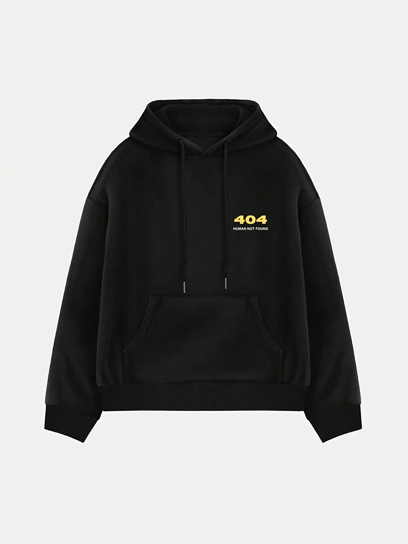 Network Trend Men's Hip-Hop Sportswear Sweatshirt - Creative Fun Slogan Print - Casual Street-Style Stylish Hooded Top