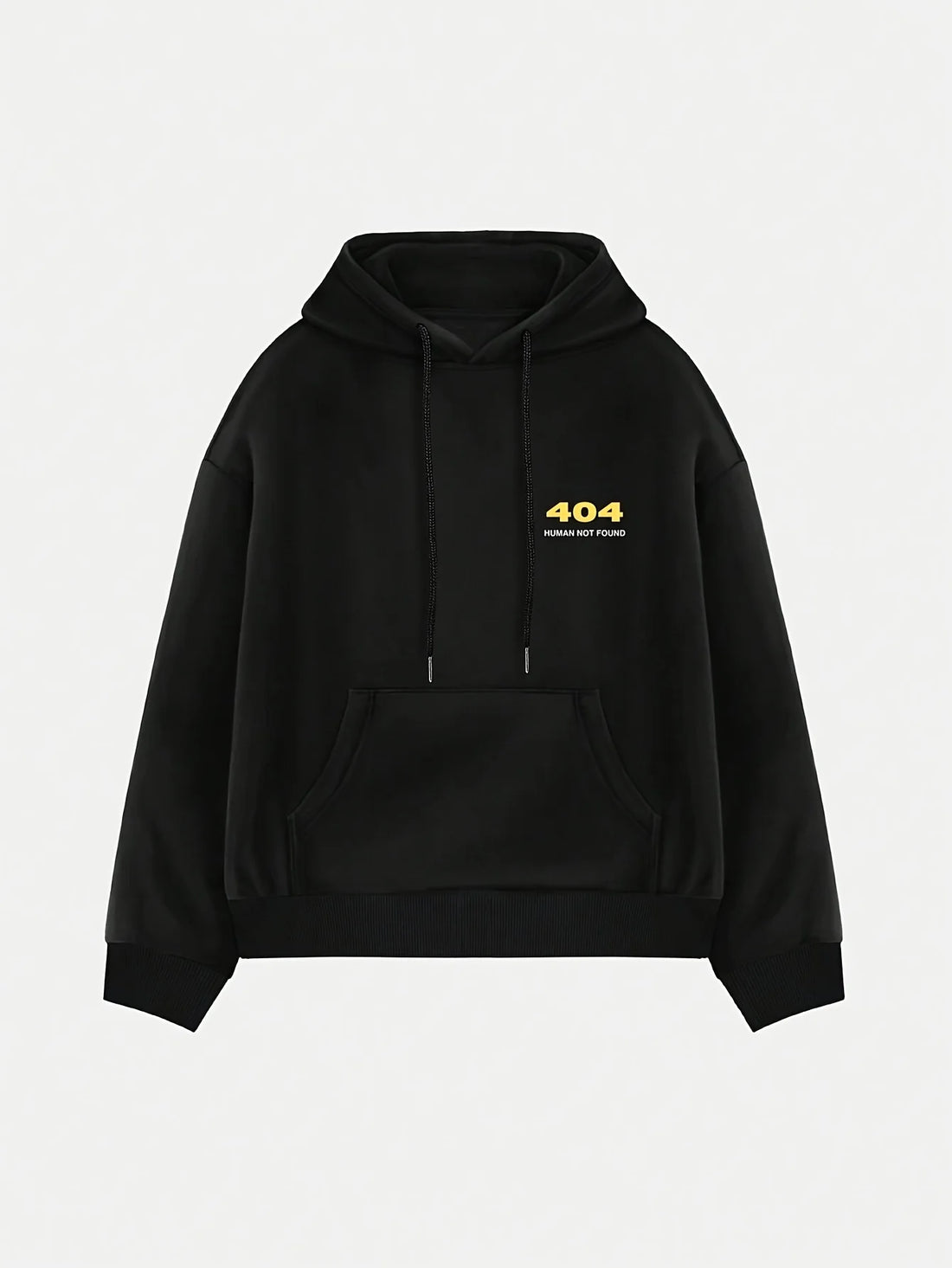 Network Trend Men's Hip-Hop Sportswear Sweatshirt - Creative Fun Slogan Print - Casual Street-Style Stylish Hooded Top