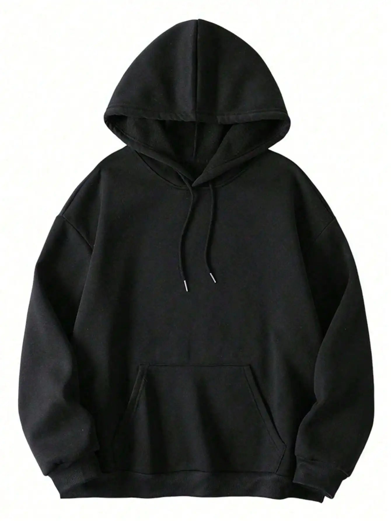 Men's Gothic Spider Web And Bat Pattern Hoodie - Black With Colored Spider Print, Casual Street Style Pullover With Pockets, Gothic Lettering And