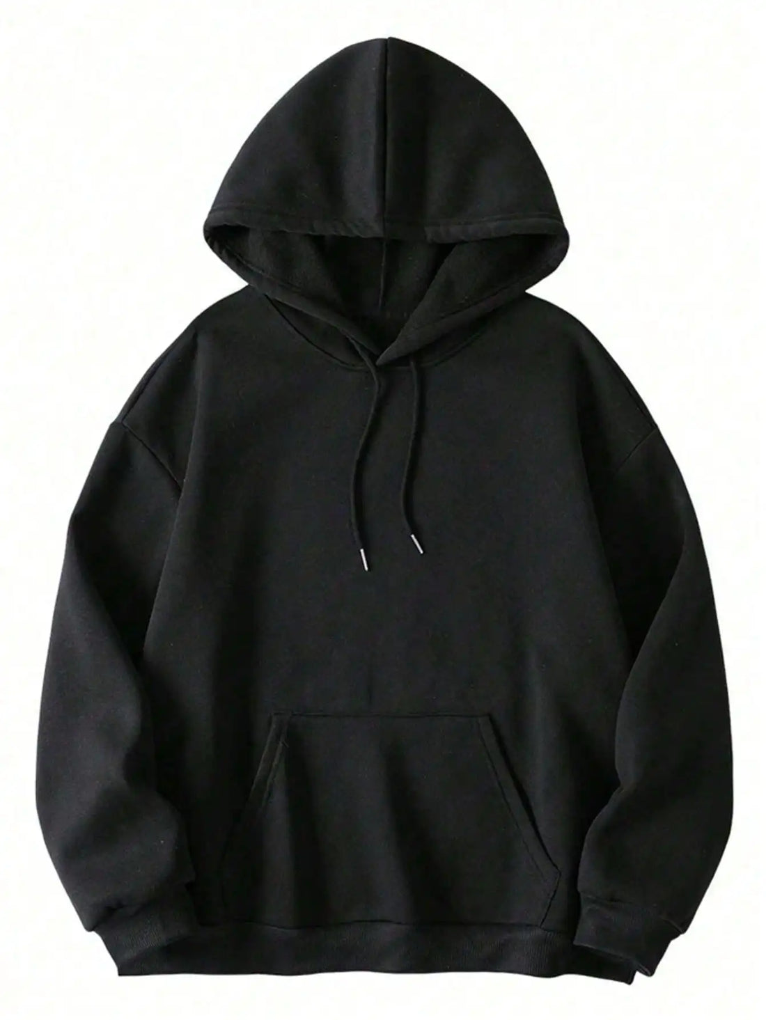 Men's Gothic Spider Web And Bat Pattern Hoodie - Black With Colored Spider Print, Casual Street Style Pullover With Pockets, Gothic Lettering And