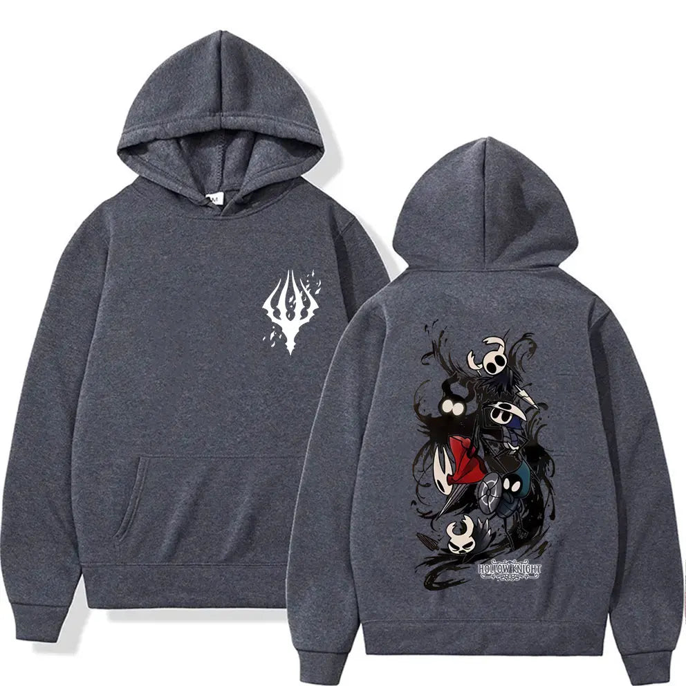 Game Hollow Knight Hoodie Male Fashion Streetwear Men Women Clothing Casual Oversized Hoodies Unisex Retro Otaku Lovers Pullover
