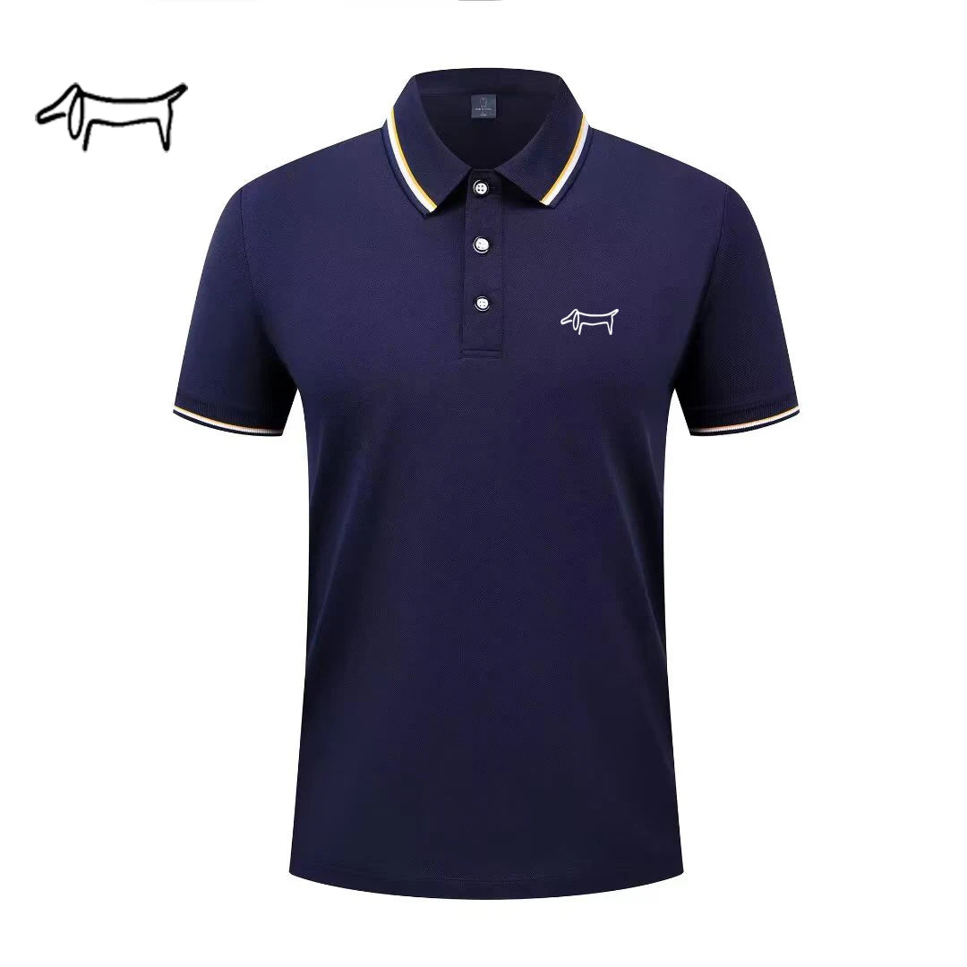 Summer New Polo Shirt Man,Light Luxury Brand Shirts,Fashion Short Sleeve Tops,Golf Wear Sports T Shirt,Men's Women Clothes